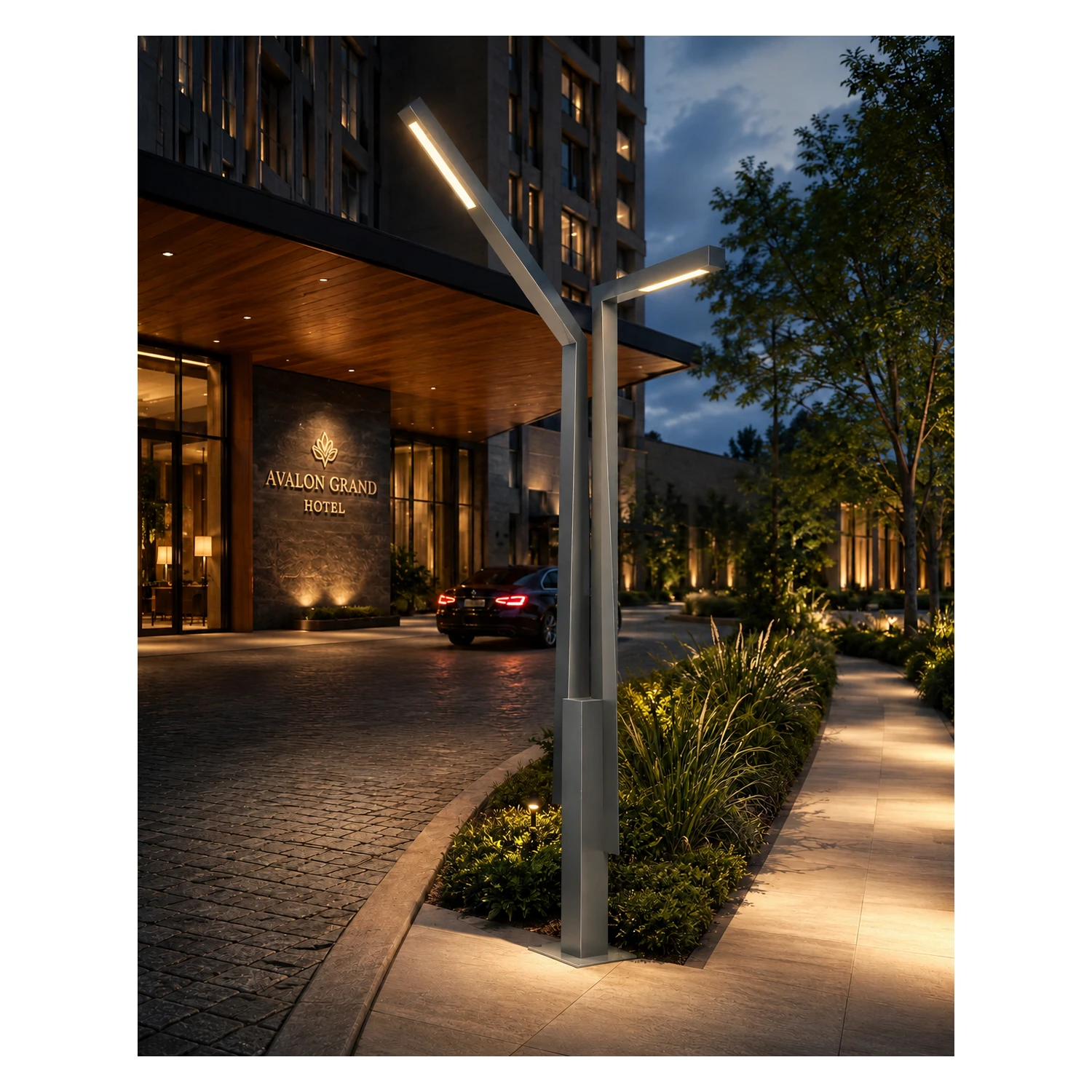 Agora-dual-moderne-urban-lighting-pole-art-1312-application-area