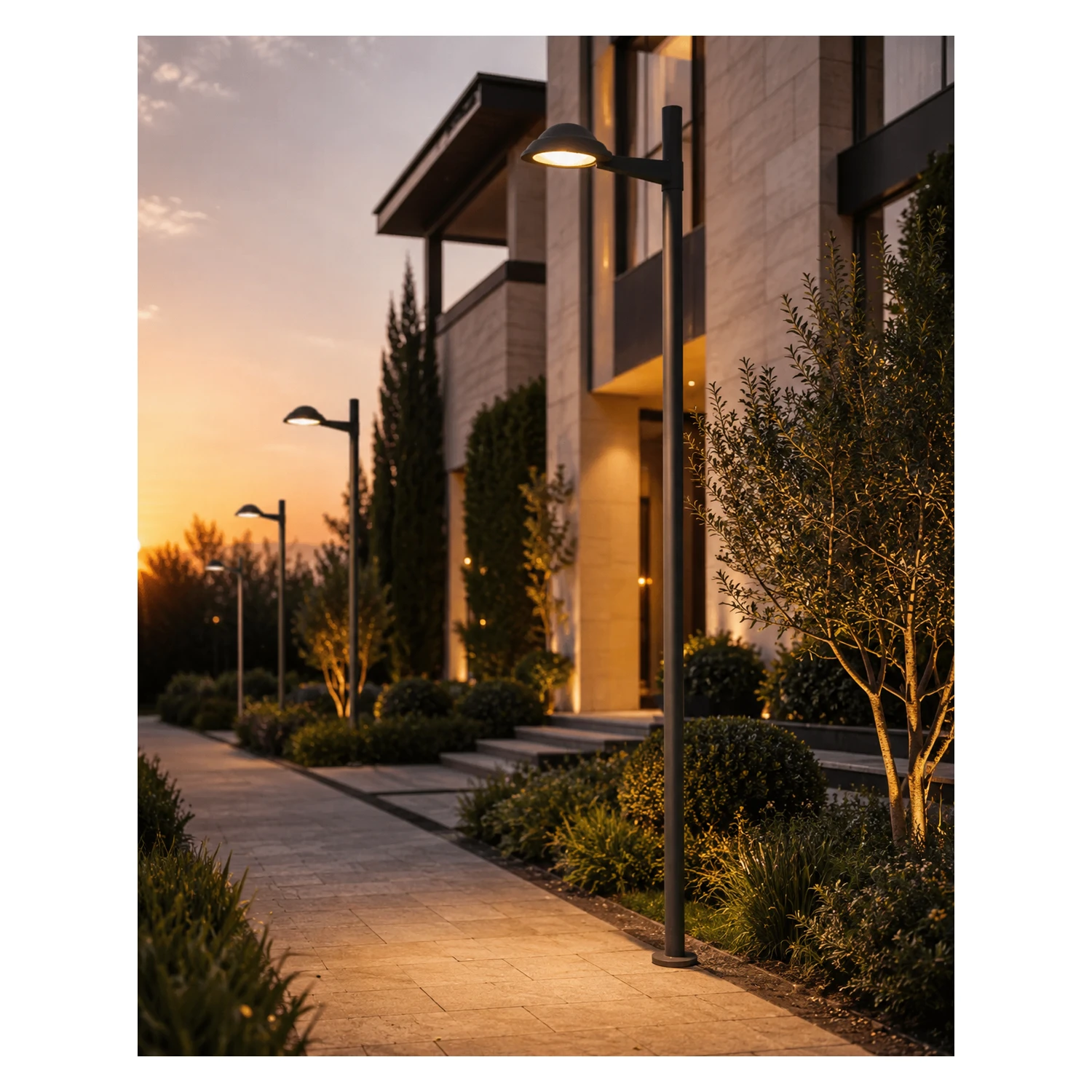 Raindrop-eclipse-moderne-urban-lighting-pole-art-1331-application-area