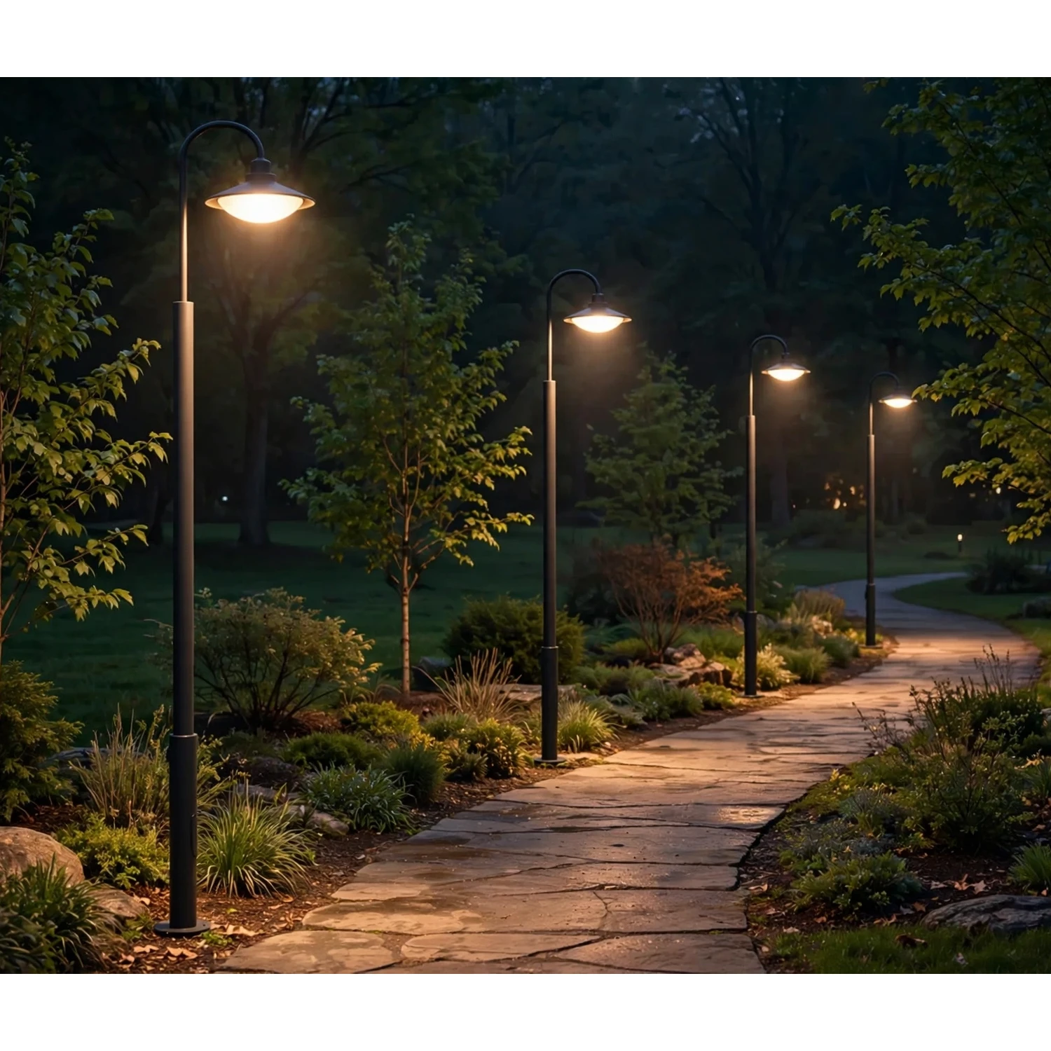 Raindrop-moderne-urban-lighting-pole-art-1341-application-area
