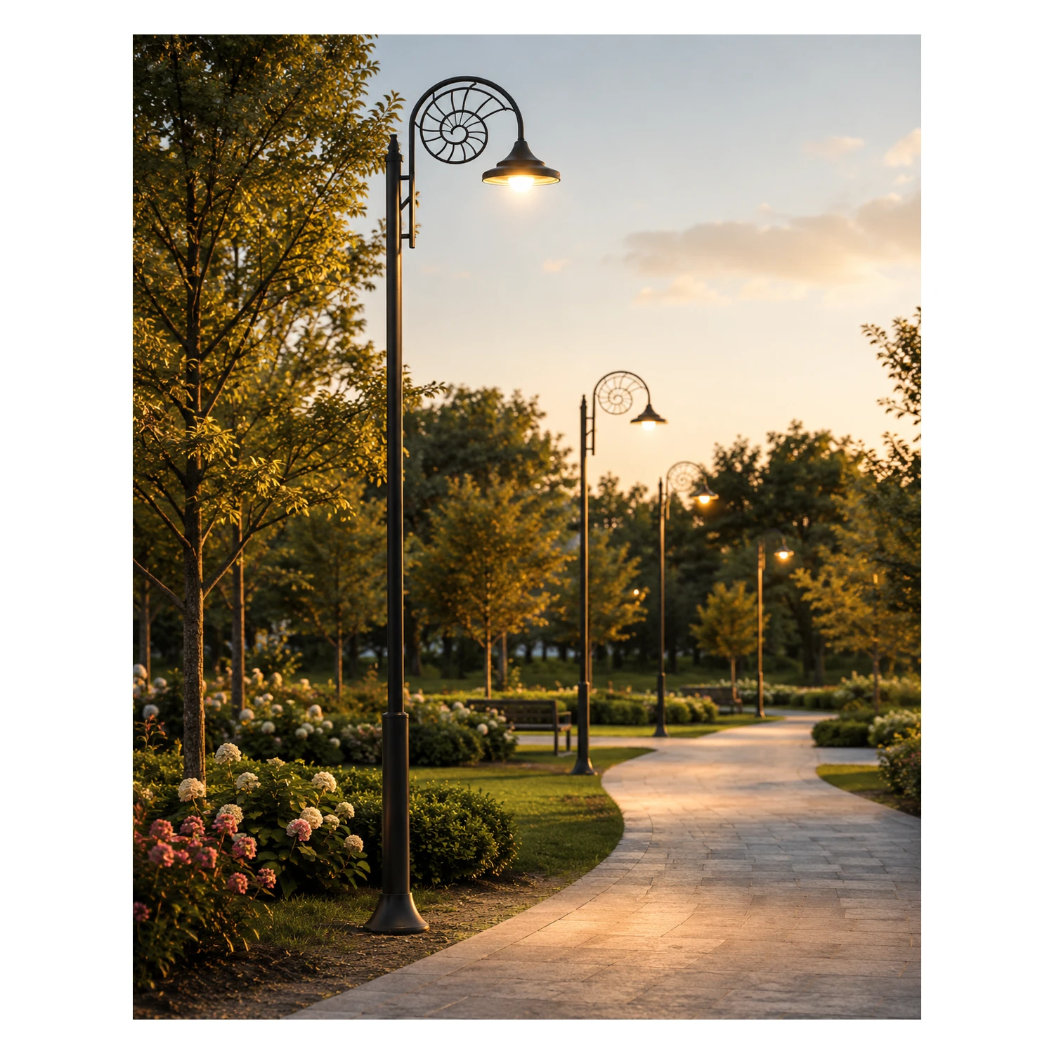 Vintage-classic-urban-lighting-pole-art-1902-application-area