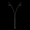Street Lighting Pole ART-1104