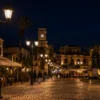 Anazarbos urban lighting pole ART-1332 in historic town square lighting application