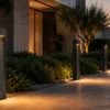 Assos bollard light ART-1501 on seaside promenade cycling path lighting application