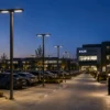 Simena urban lighting pole ART-1346 in technopark car park lighting application